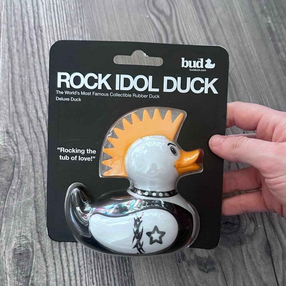 bud duck rock idol duck, new in box